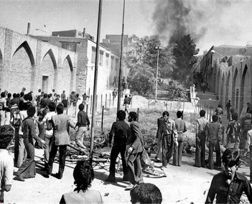 آتش مسجد جامع کرمان